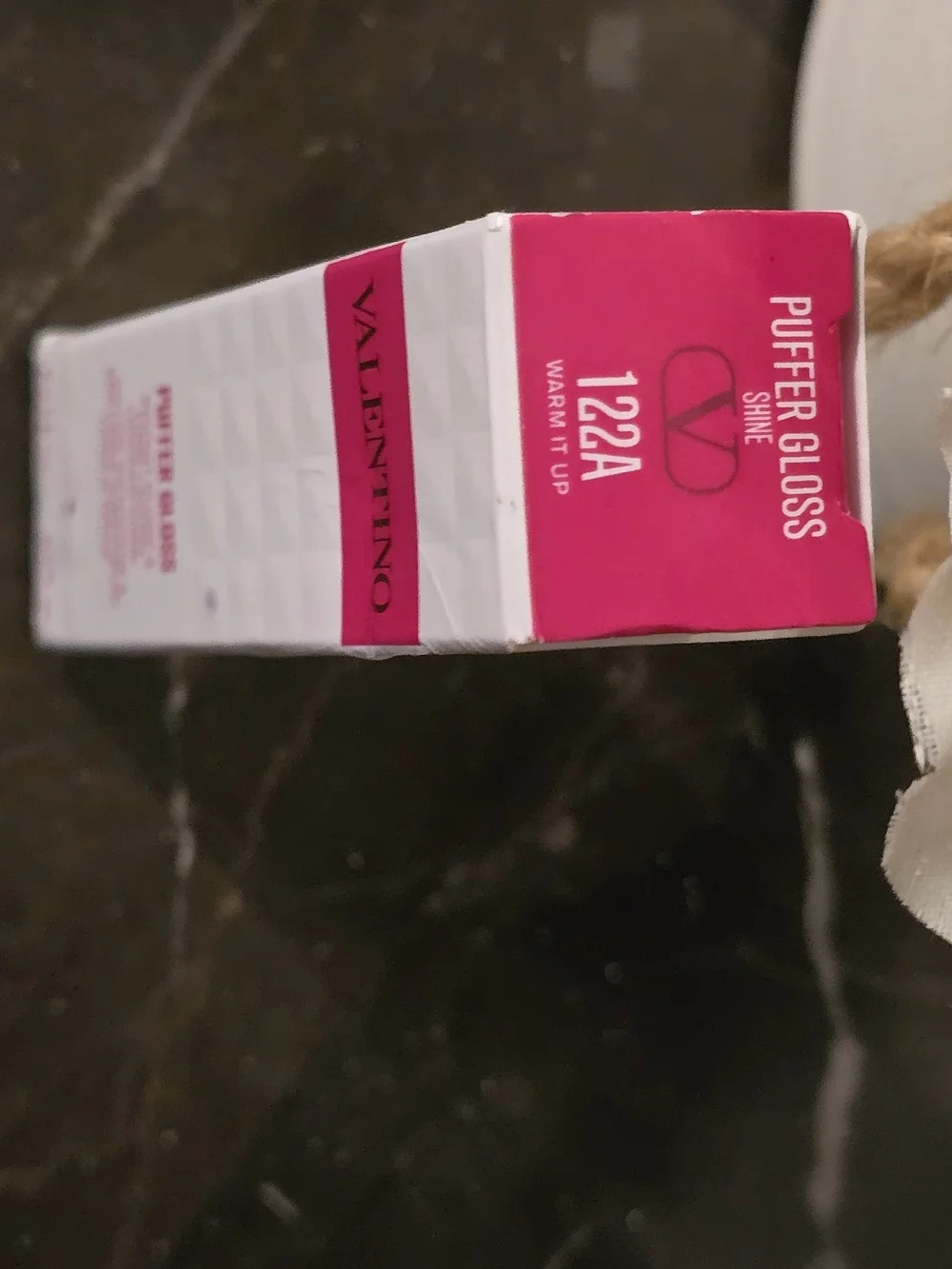 Valentino Puffer Lip Cream Gloss in 122A NIB